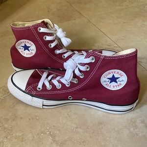 Converse Maroon High-Tops